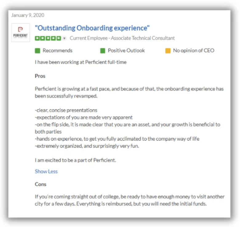 Cultiver une culture d'entreprise forte et la satisfaction des employés