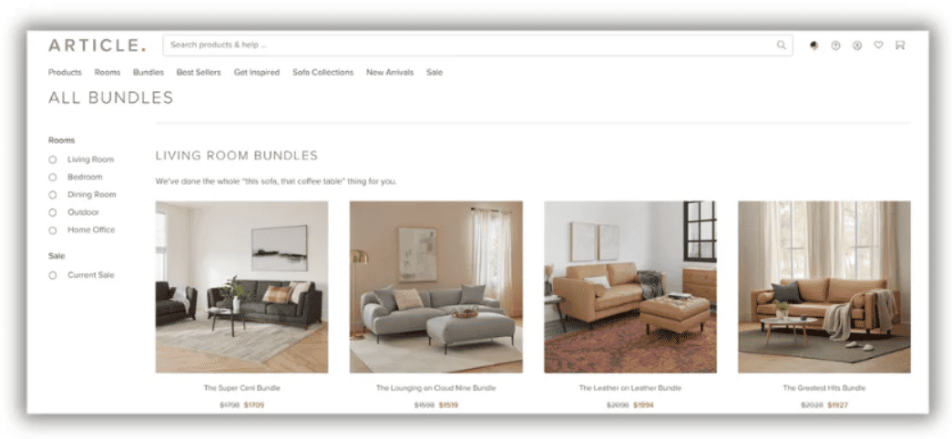 Les offres groupées de produits sont un moyen astucieux d’inciter les clients à dépenser plus tout en ayant l’impression de faire une bonne affaire.