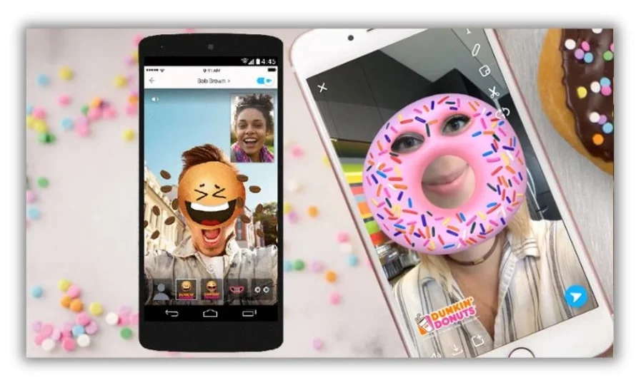 Dunkin' Donuts a célébré la Journée mondiale du donut d'une manière inattendue en permettant aux gens de transformer leur tasse avec un filtre de visage glacé sur Snapchat. Le piège ? Cela ne fonctionnait que lorsqu'ils se trouvaient à proximité d'un magasin Dunkin'.