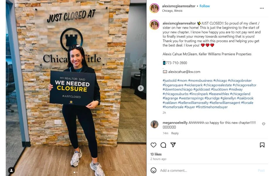 local social media marketing location hashtags