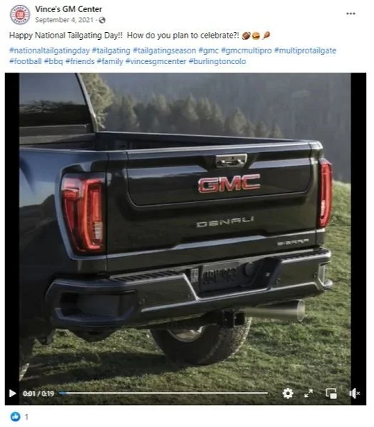 marketing local des réseaux sociaux facebook exemple