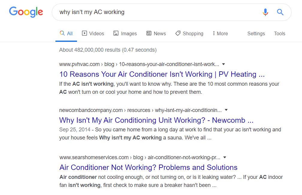 Si vous n'offrez pas un produit/service susceptible d'intéresser une personne effectuant une recherche avec un mot-clé de longue traîne, ne le sélectionnez pas.