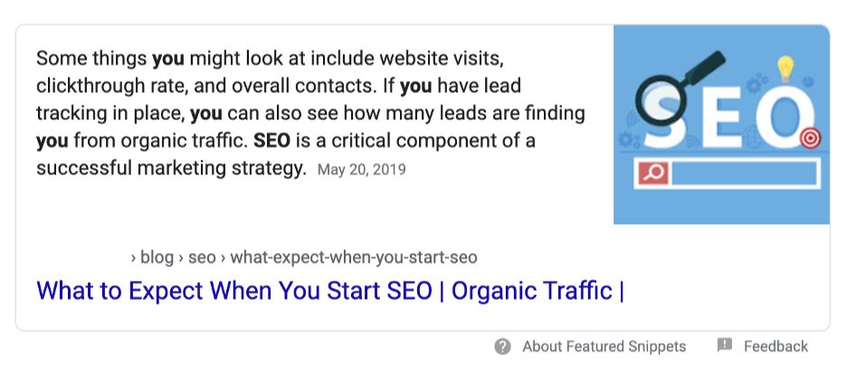 SEO Conception de sites web - Extrait de page