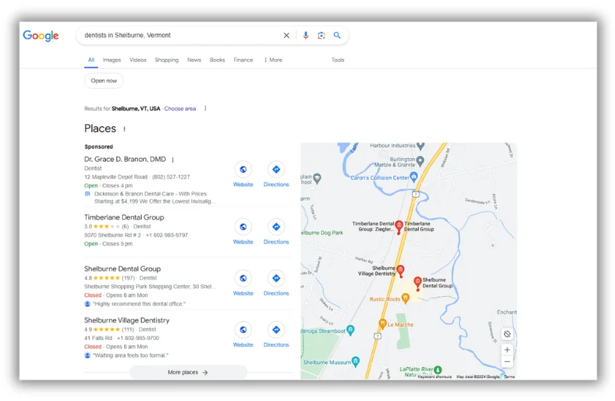 Vous êtes uniquement en concurrence avec d'autres entreprises de votre région